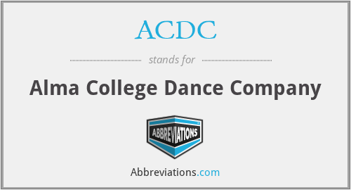 ACDC - Alma College Dance Company