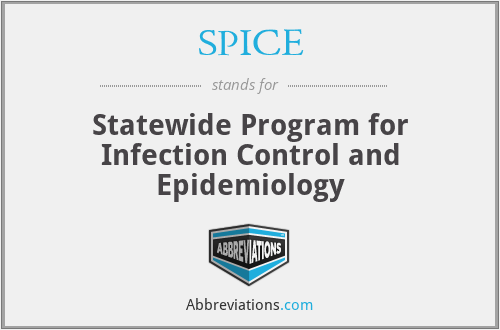 SPICE - Statewide Program for Infection Control and Epidemiology