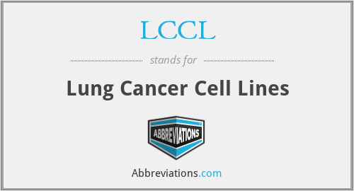 LCCL - Lung Cancer Cell Lines