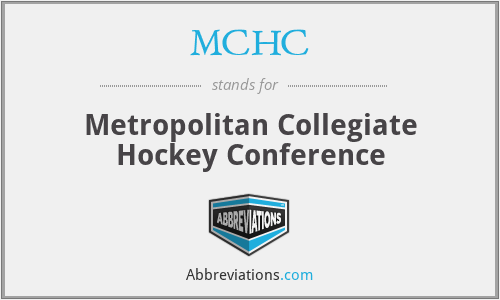 MCHC - Metropolitan Collegiate Hockey Conference
