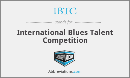 IBTC - International Blues Talent Competition