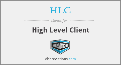 HLC - High Level Client