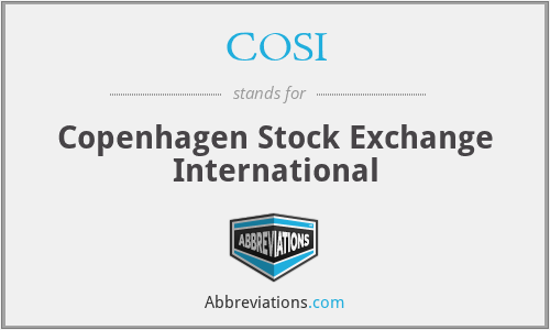 COSI - Copenhagen Stock Exchange International