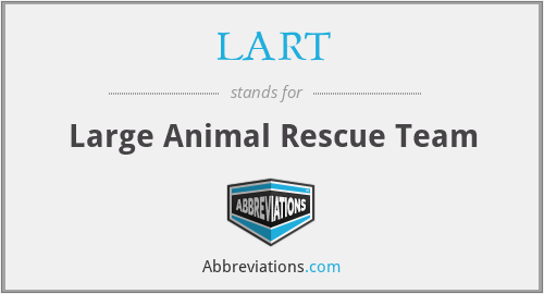 LART - Large Animal Rescue Team