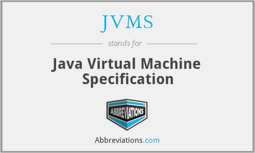 JVMS - Java Virtual Machine Specification