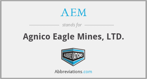 AEM - Agnico Eagle Mines, LTD.