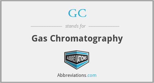 GC - Gas Chromatography