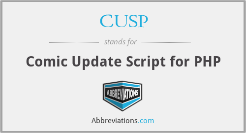 CUSP - Comic Update Script for PHP