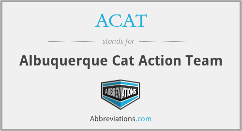 ACAT - Albuquerque Cat Action Team
