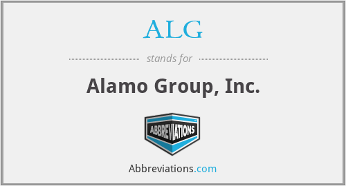 ALG - Alamo Group, Inc.