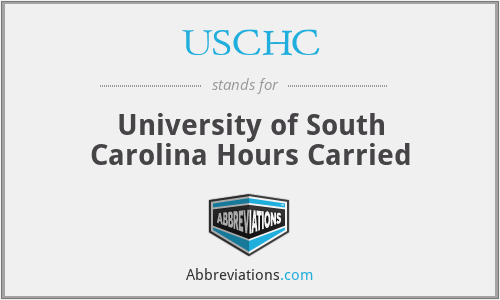 USCHC - University of South Carolina Hours Carried