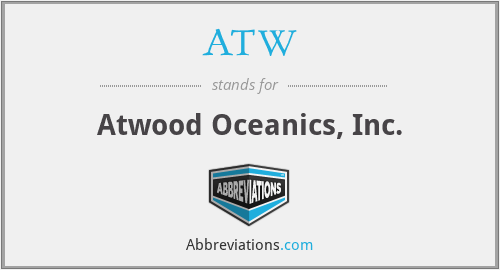 ATW - Atwood Oceanics, Inc.