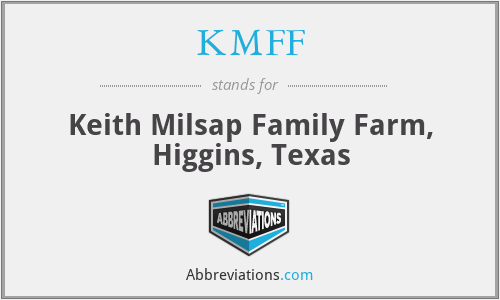 KMFF - Keith Milsap Family Farm, Higgins, Texas