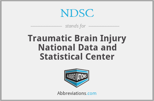 NDSC - Traumatic Brain Injury National Data and Statistical Center