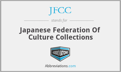 JFCC - Japanese Federation Of Culture Collections