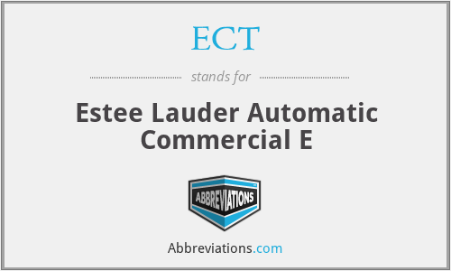 ECT - Estee Lauder Automatic Commercial E