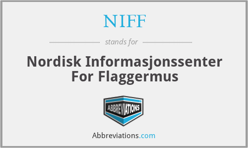 NIFF - Nordisk Informasjonssenter For Flaggermus