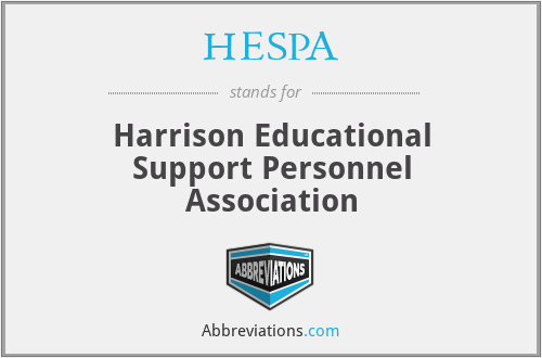HESPA - Harrison Educational Support Personnel Association