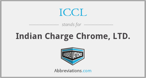 ICCL - Indian Charge Chrome, LTD.