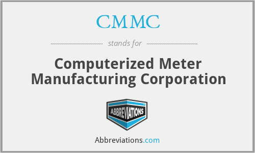 CMMC - Computerized Meter Manufacturing Corporation