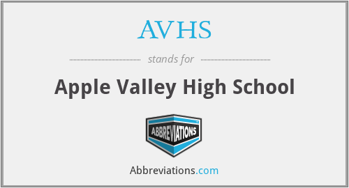 AVHS - Apple Valley High School