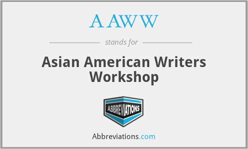 AAWW - Asian American Writers Workshop