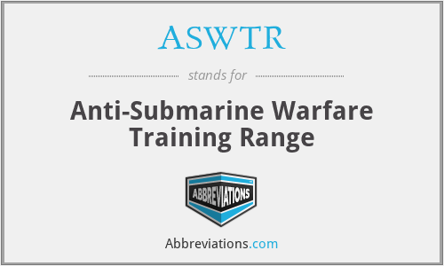 ASWTR - Anti-Submarine Warfare Training Range