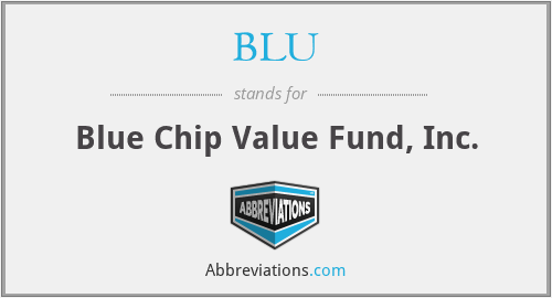 BLU - Blue Chip Value Fund, Inc.