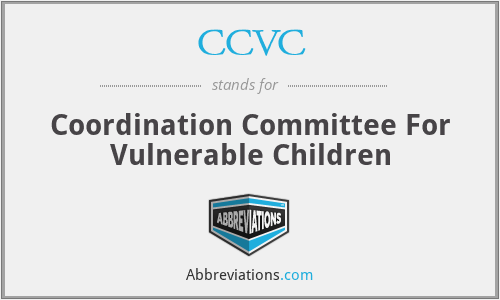 CCVC - Coordination Committee For Vulnerable Children