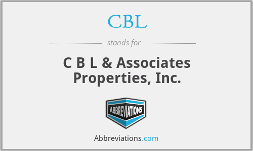 CBL - C B L & Associates Properties, Inc.