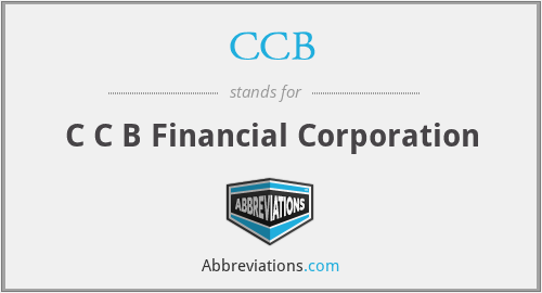 CCB - C C B Financial Corporation
