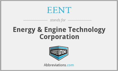 EENT - Energy & Engine Technology Corporation