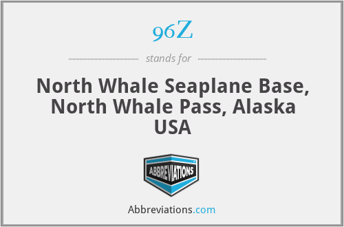 96Z - North Whale Seaplane Base, North Whale Pass, Alaska USA