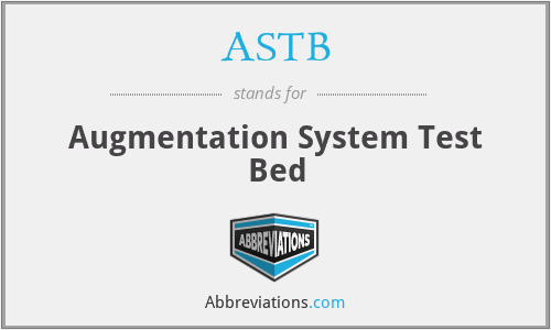 ASTB - Augmentation System Test Bed