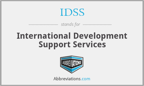 IDSS - International Development Support Services