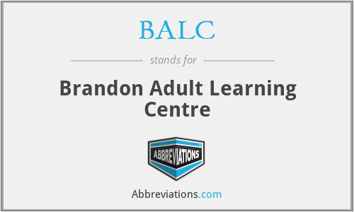 BALC - Brandon Adult Learning Centre