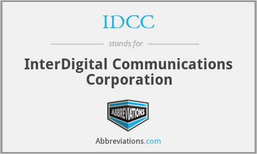 IDCC - InterDigital Communications Corporation