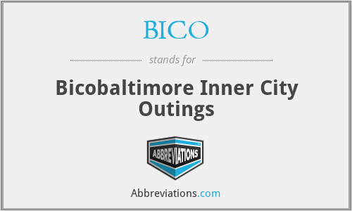 BICO - Bicobaltimore Inner City Outings