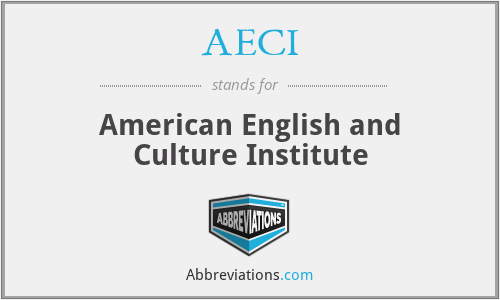 AECI - American English and Culture Institute