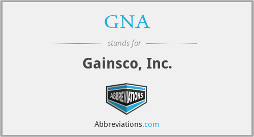 GNA - Gainsco, Inc.