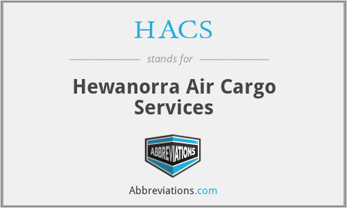 HACS - Hewanorra Air Cargo Services