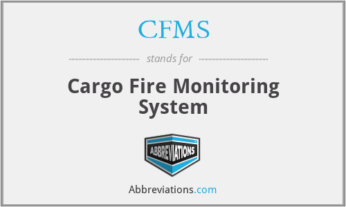 CFMS - Cargo Fire Monitoring System