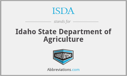 ISDA - Idaho State Department of Agriculture
