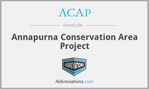 ACAP - Annapurna Conservation Area Project