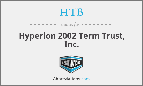 HTB - Hyperion 2002 Term Trust, Inc.