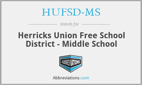 HUFSD-MS - Herricks Union Free School District - Middle School