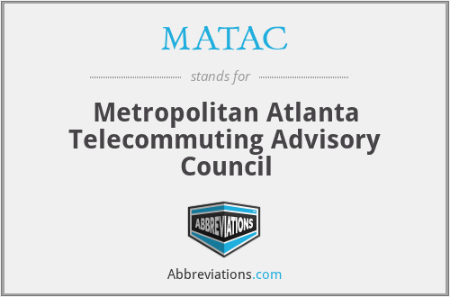 MATAC - Metropolitan Atlanta Telecommuting Advisory Council
