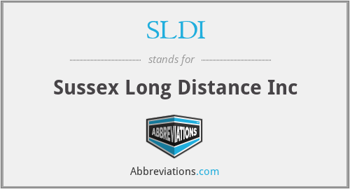 SLDI - Sussex Long Distance Inc
