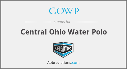 COWP - Central Ohio Water Polo