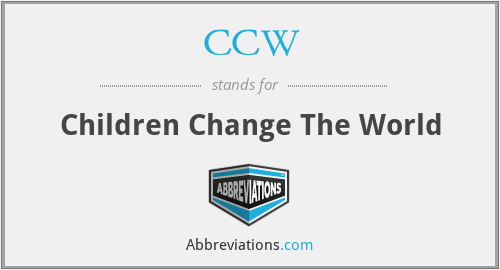 CCW - Children Change The World